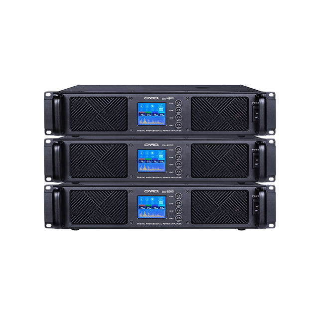 China Factory Professional Amplifier Class d 2U 2 Channel Digital Stereo Audio System 1500w Professional High Power Amplifiers