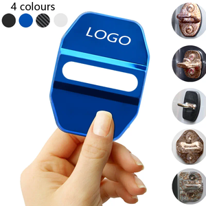 メルセデスベンツA/B/C/EクラスW212/W205/W204/W245/X204/X212/GLK/SLK/ML/AMG用車スタイリングドアロックカバー-インテリアキットアルミニウム - Product Image 5