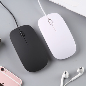 Ratón con cable óptico 3D <span class=keywords><strong>para</strong></span> Apple Desktop & Laptop Ratón retroiluminado LED <span class=keywords><strong>pequeño</strong></span> transfronterizo de gran venta <span class=keywords><strong>para</strong></span> negocios de oficina - Product Image 2
