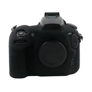 เคสป้องกันซิลิโคนอ่อนนุ่มสำหรับ Nikon D810 (สีดำ)