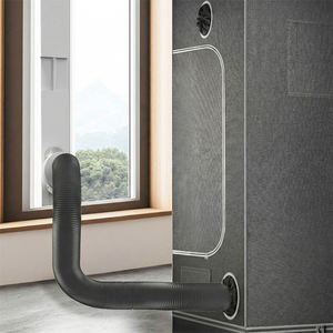 <span class=keywords><strong>Kit</strong></span> de ventilation universel pour fenêtre YOD HVAC Contractor 4/6 pouces avec ventilateurs intégrés et conduits pour usage domestique, en plastique durable, garantie 5 ans - Product Image 4