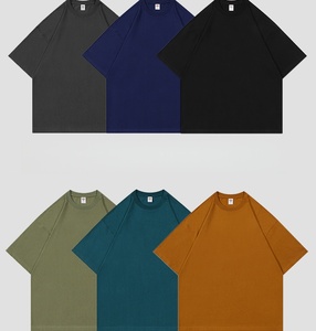 เสื้อยืดคอกลมผ้าฝ้ายแท้เนื้อหนัก 230GSM ทรงหลวมพิเศษ ไหล่ตก ใส่ได้ทั้งชายและหญิง สำหรับฤดูร้อน กันน้ำ เป็นมิตรกับสิ่งแวดล้อม แห้งเร็ว - Product Image 3