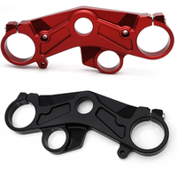 Support de colonne de direction avant CNC en acier inoxydable/aluminium pour moto, fixation supérieure triple OEM pour accessoires Yamaha ISO9001
