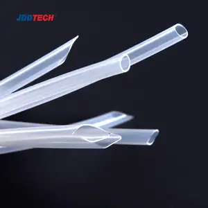 JDD Custom Heat Shrink Tubing 0.5-40mm Width Fep / PTFE Heat Shrink Tube