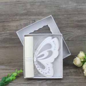 Cartes d'invitation personnalisées pour cérémonie de baptême de bébé, cartes de baptême de bébé uniques en papier, carte de mariage standard, amour, Afrique - Product Image 4