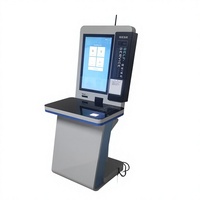 Kioscos de Autopago para Bibliotecas HAUMR con Pantalla Táctil Capacitiva de 21.5 Pulgadas, Máquina de Circulación de Libros Rápida para Salas de Lectura y Museos