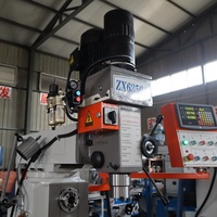 Machine de perçage et de fraisage verticale DECHANG ZX6350A, moteur 220V, boîte de vitesses, broche conique NT40 haute précision, capacité moyenne 120mm