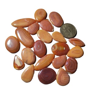 Lote de cabujones de piedras preciosas sueltas de ónix natural de primera calidad al por mayor para la fabricación de joyas - Product Image 1