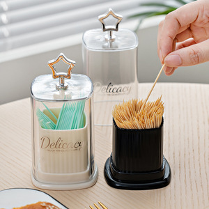 Delicacy Toothpick Holder 6.7X6.7X13.2Cm Durable For Home Use - Product Image 1