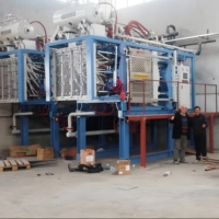 Automatische EPS Styrofoam Fruit- en Groenteverpakkingsmachine, Hoge Efficiëntie Polystyreen Schuim Koude Verpakkingsmachine