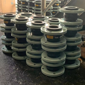 Joint de dilatation à sphère unique de haute qualité connexion de bride en caoutchouc <span class=keywords><strong>rotule</strong></span> en caoutchouc <span class=keywords><strong>pour</strong></span> joints de dilatation en caoutchouc de bride de tuyau - Product Image 1