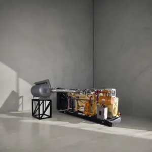 Générateurs au gaz GNL refroidis par eau à démarrage automatique 1 MW 20 kW 50 kVA 100 kW 120 kW 200 kW 200 kVA 1000 kW - Product Image 2