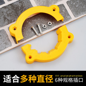 Niu Xiang Angle Grinder Drill Bit Sharpener Holder For Home Diy Use With Abs Material Stable And Durable - Product Image 4