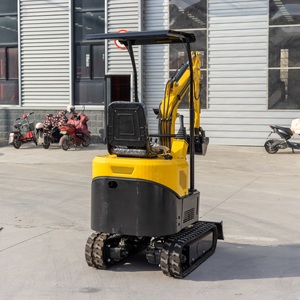 Mini-excavatrice légère populaire de 1 tonne avec bras de creusement et pompe hydraulique Koop, livraison gratuite, garantie 1 an, pour le creusement de fondations de terrasses - Product Image 5