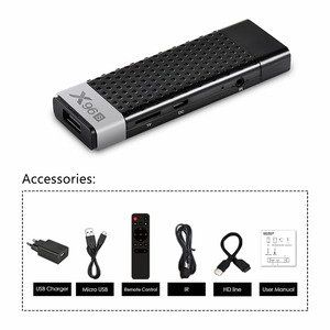 Tvstick Hộp Tv Thông Minh X96S Amlogic S905y2 2.4G 5.8G Wifi 4G/32G 4K Thiết Kế Nhà Sản Xuất Gậy Mini Pc X96 - Product Image 6