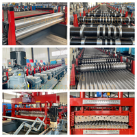 Machine de formage de rouleaux ondulés pour silo à entraînement par boîte de vitesses, pour ligne de production de plaques de réservoirs de stockage