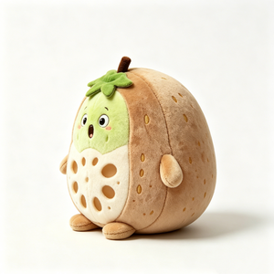 Peluche de fruta personalizable, Adorable peluche de fruta, Peluche de fruta Honky, Peluche de comida novedoso - Product Image 2