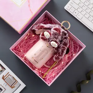 China Supplier Custom printing LOGO Light Luxury Mug Set Gift Packaging Box Ceramic Coffee Tea Cups Gift Box