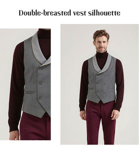 Trajes de Hombre Personalizados OEM ODM, Ropa Formal de Negocios para Caballero - Product Image 3