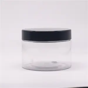 MAYSURE High Quality Various Size 400ml 500ml 1000ml Candy Empty Cans And Lids Plastic Bottles Transparent PET Food Jar