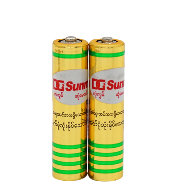 Best Quality Heavy Duty Power Carbon Zinc Cell 1.5v R03P AAAA UM-4 Dry Batteries