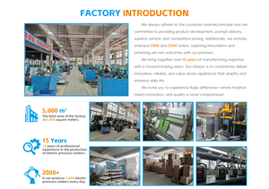 Cuisinières à pression électriques en acier inoxydable, vente en gros directe d'usine, cuiseur instantané intelligent, cuiseur intelligent, cuiseur à riz numérique - Product Image 6