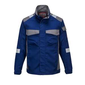 PORTWEST - FR08RBRM Bizflame Ultra chaqueta azul real de dos tonos-EAN 5036108309023 ROPA DE TRABAJO RESISTENTE A LLAMAS - Product Image 1