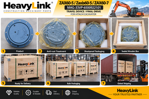 ชุดเกียร์ลดความเร็วสำหรับขับเคลื่อนตัวสุดท้าย สำหรับรถขุดฮิตาชิ ZAX60-5 ZAX60-7 ZAxis60-5 ZAX60-7 - Product Image 5