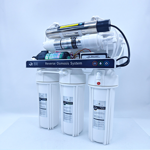 Sistema de Filtro de Agua por Ósmosis Inversa Alcalinizante Eléctrico, Autolimpiante, Membrana RO de 5 Etapas, Montado en Pared, 97% de Tasa de Rechazo, 100 - Product Image 5