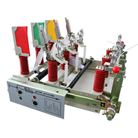 YONGCELE Série FN7-12 Interrupteur de coupure de charge haute tension à gaz pour intérieur 12kV 630A, avec option de combinaison interrupteur-fusible de mise à la terre