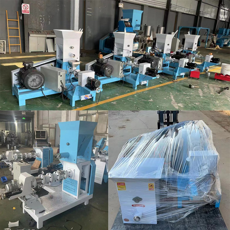 Dog Dry Pet Food Manufacture Machine Floating Fish Feed Food Processing Extruder Sales