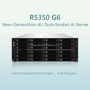 Serveur IA en rack UniServer R5350 G6 neuf avec processeur AMD 9004, 24 baies, H800 HGX 8-GPU DDR5, en stock - Product Image 1