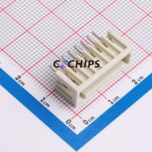 733-338 Plug-in Terminal Block Through hole Component (THT),P=2.5mm Connector 2.5mm Gray Straight Pin 8P - Product Image 1