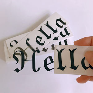 <span class=keywords><strong>Pegatinas</strong></span> y etiquetas transparentes personalizadas con <span class=keywords><strong>fondo</strong></span> claro para negocios - Product Image 3