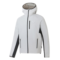 Blouson Bomber Décontracté Surdimensionné en Toile à Capuche – Respirant, Imperméable, Grande Taille, Zippé, Réversible, Séchage Rapide pour Hommes et Femmes