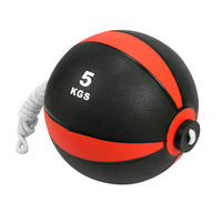 Ballon lesté avec corde pour entraînement de force, Crossfit, MMA, boxe, équipement de gym