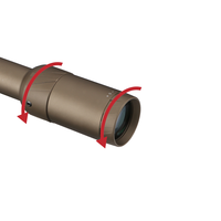 Lunette de visée tactique Aimsharp1-6x24IR SFP LPVO avec verre HD, réticule à illumination rouge, étanche, antichoc, pour la chasse en plein air
