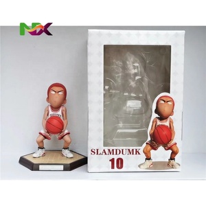 Statuette di Slam Dunk: Hanamichi Sakuragi 10, Takenori Akagi 4, Ryota <span class=keywords><strong>Miyagi</strong></span> 7, Hisashi Mitsui 14, Modelli in Scatola, Vendita all'Ingrosso, Regalo - Product Image 3