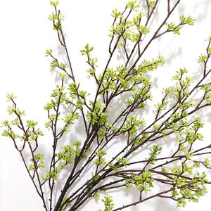 การจัดดอกไม้ที่กําหนดเองสาขาวิลโลว์หิมะประดิษฐ์ดอกไม้สาขาประดิษฐ์ยาวที่ไม่ซ้ําใคร - Product Image 2