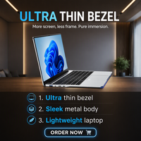Nuovo Laptop Aziendale 2026 Disponibile, Intel N5095, Batteria 5000mAh, 15.6 Pollici, 16GB RAM, 512GB SSD, Schermo IPS