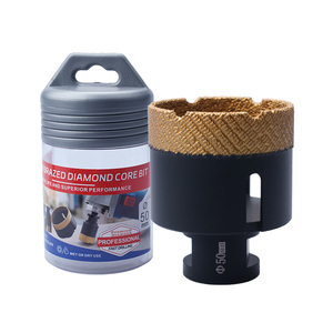 Beste Universell Passende Fliesen-, Porzellan- und Keramikbohrer, Lochschneider, Lochsäge – Vakuumbeschichteter Diamantbohrerset für Elektrowerkzeuge - Product Image 4