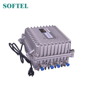 Chất lượng cao 4 cổng đầu ra thu quang với đường dẫn trở lại Cáp tín hiệu TV ngoài trời CATV quang nút - Product Image 4