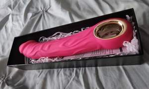 Realistischer Vibrator <span class=keywords><strong>Dildo</strong></span> für Frauen, Sexspielzeug Klitoris G-Punkt Anal Stimulator mit 10 leistungs starken Vibrations modus für Paare - Product Image 6