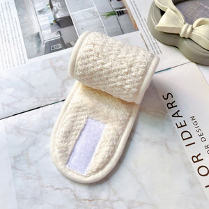 マイクロファイバーパイナップル格子形状快適ソフト多目的バスメイクアクセサリーヨガフェイシャルターバンヘッドバンド - Product Image 4