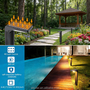 Farola Solar de Moda con 2 Modos, Impermeable IP65, Brillante, Alimentada por Energía Solar, para Uso en Exteriores y Oficinas, Decorativa - Product Image 3