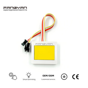 <span class=keywords><strong>12V</strong></span> 5A 60W Dimmable <span class=keywords><strong>DC</strong></span> <span class=keywords><strong>12V</strong></span> Mini LED ánh sáng gương 8mm cảm ứng cảm biến điều khiển chuyển đổi tắm Led Gương dimmer - Product Image 3