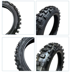 Pneu de moto tout-terrain <span class=keywords><strong>ESUM</strong></span> de haute qualité, neuf d'usine, 90/100-14 avec chambres à air, pneus à crampons pour motocross, dirt bike - Product Image 2