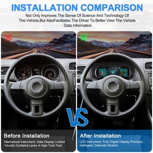 Navihua para Volkswagen VW Golf 6 2010-2012, Actualización del Sistema Linux del Automóvil, Velocímetro Automático, Instrumento LCD, Panel de Instrumentos Digital - Product Image 3