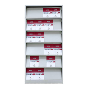 Nouvelle armoire métallique en acier étagère bibliothèque porte-journaux <span class=keywords><strong>librairie</strong></span> présentoir à journaux salle de lecture - Product Image 6