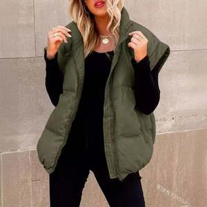 Veste de rembourrage pour femmes Gilet de rembourrage fin Veste légère et douce imperméable - Product Image 1